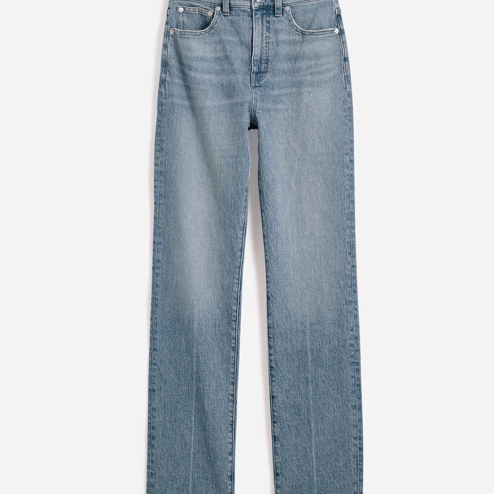 NWT‼️ The Tall '90s Straight Jean in Rondell Wash: Crease Edition